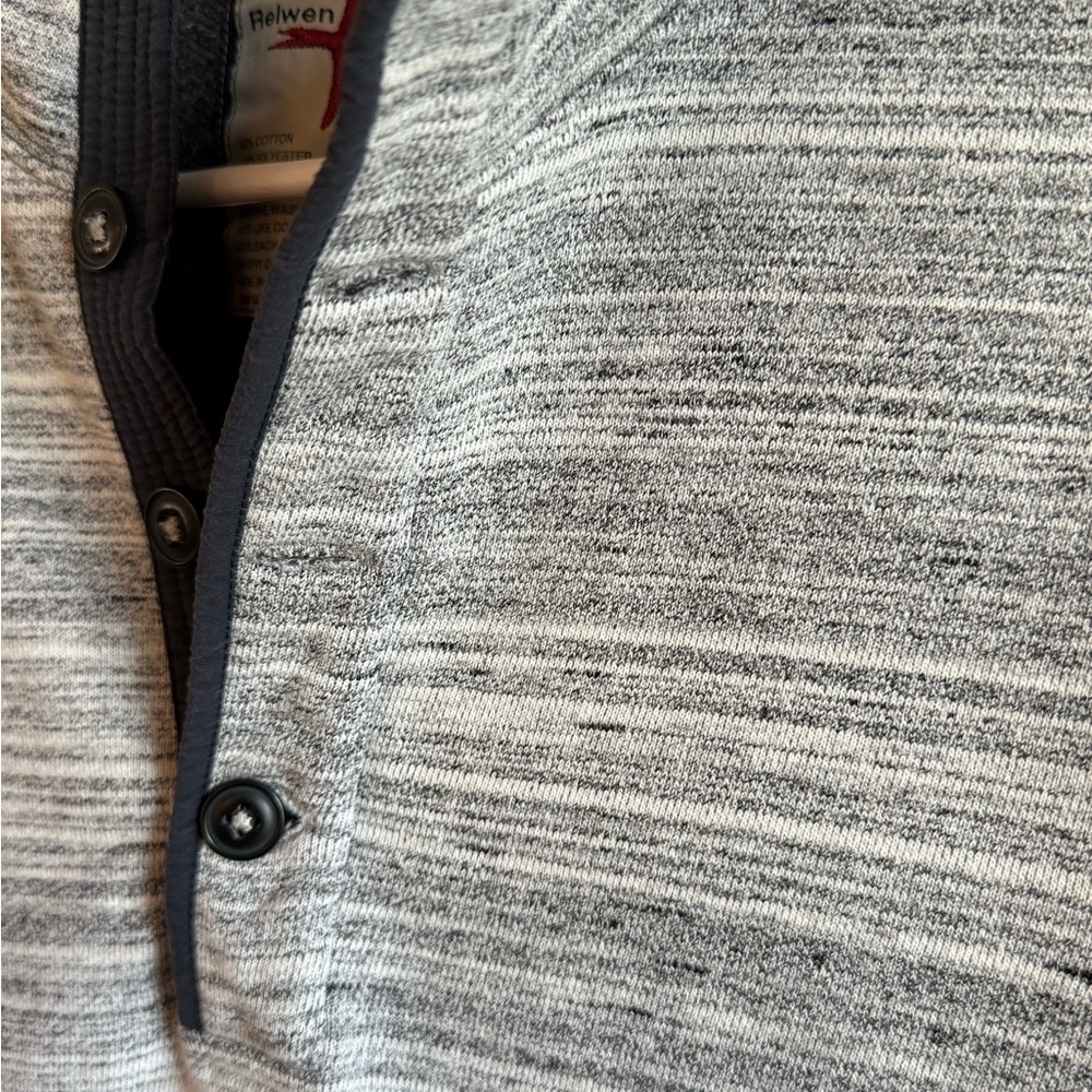 Relwen Men’s Loop Back Mock - Picture 4 of 6